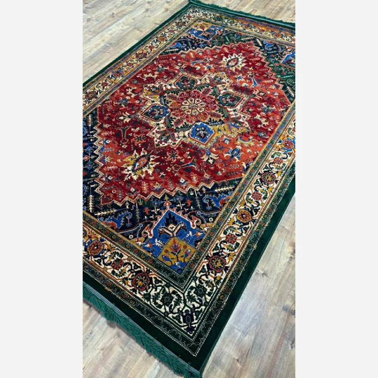 فرش 700 شانه قرمز طرح بلوچ 2827 کلکسیون خاتون