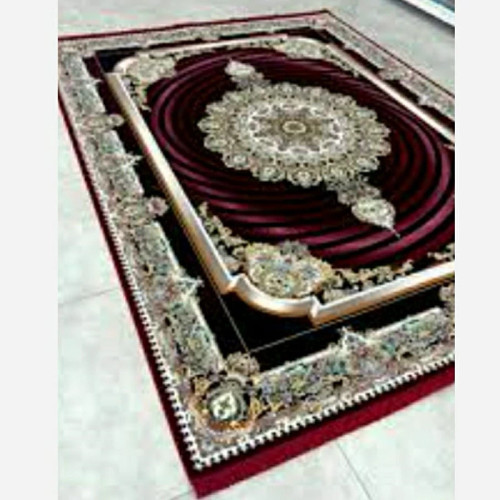 فرش 700 شانه قرمز اکرولیک طرح نازنین