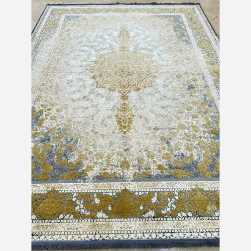 فرش 1200 شانه طرح 8056 بژ اکرولیک (پس کرایه)