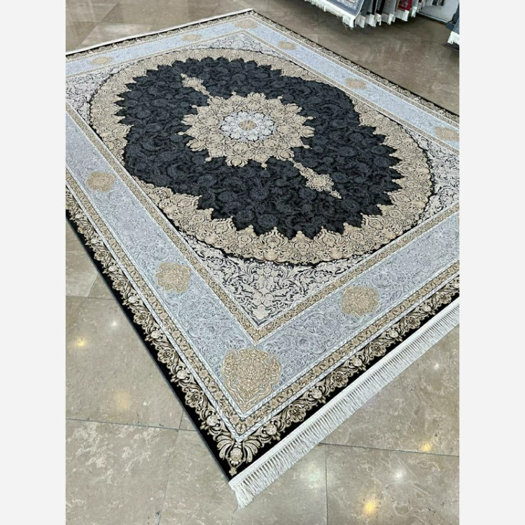 فرش 1200 شانه طرح مهسا دودی اکرولیک (پس کرایه)
