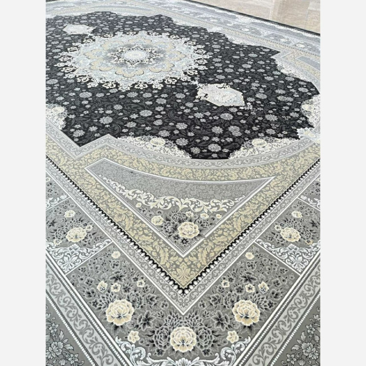 فرش 1200 شانه طرح 8065 دودی اکرولیک (پس کرایه)