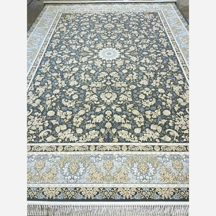 فرش 1200 شانه طرح شیما نقره ای اکرولیک (پس کرایه)