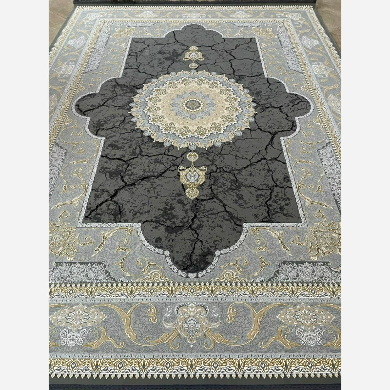 فرش 1200 شانه طرح نسیم نقره ای اکرولیک (پس کرایه)