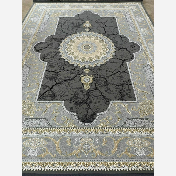 فرش 1200 شانه طرح نسیم نقره ای اکرولیک (پس کرایه)