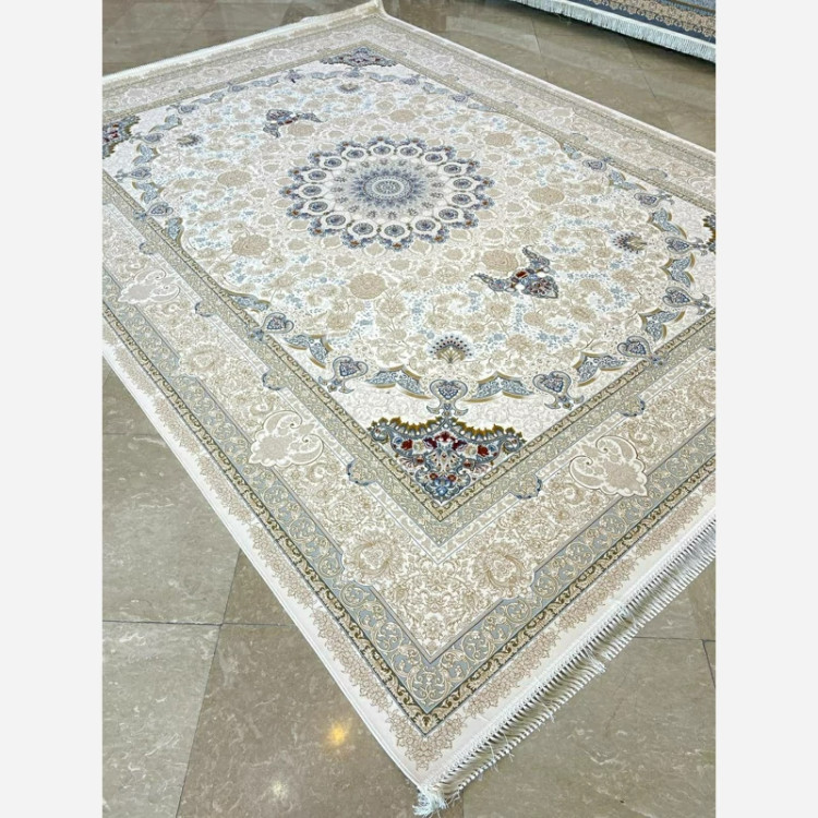فرش 1200 شانه طرح تندیس کرم اکرولیک (پس کرایه)
