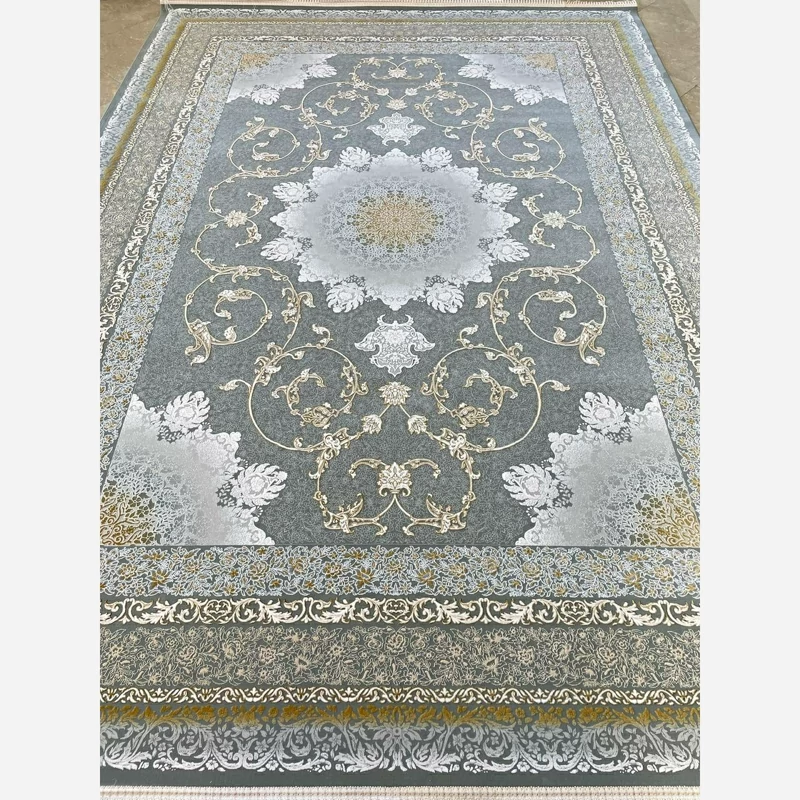 فرش 1200 شانه طرح خورشید نقره ای اکرولیک (پس کرایه)