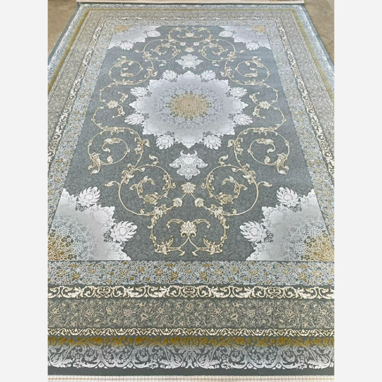 فرش 1200 شانه طرح خورشید نقره ای اکرولیک (پس کرایه)