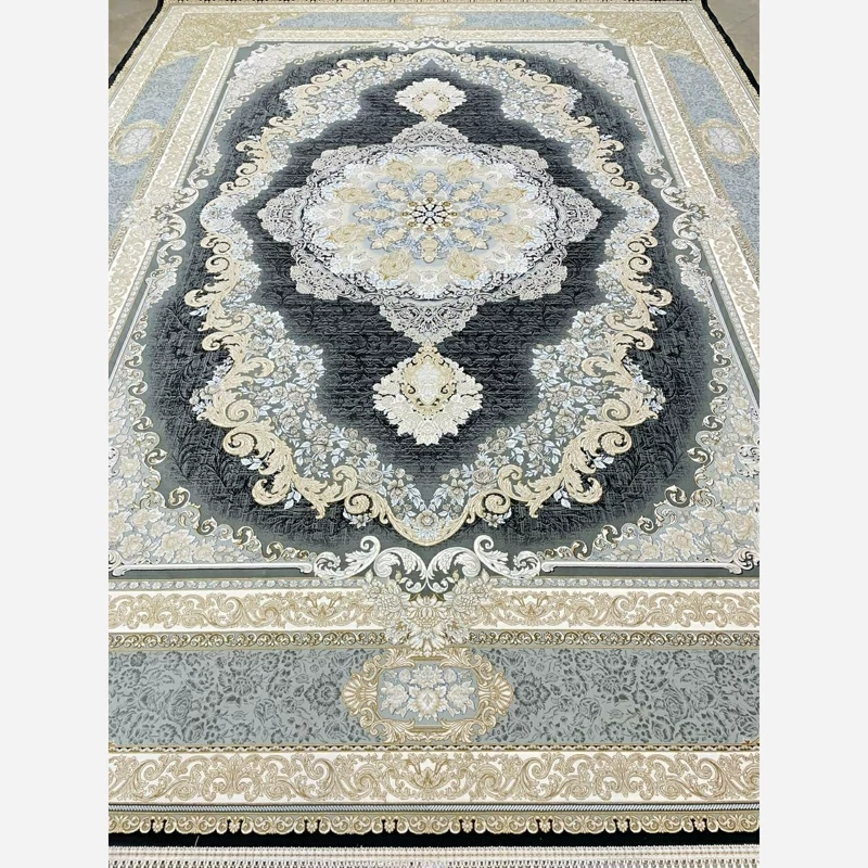 فرش 1200 شانه طرح ویکتوریا دودی اکرولیک (پس کرایه)