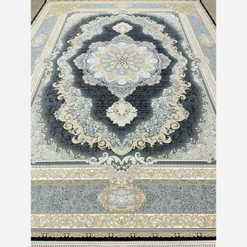 فرش 1200 شانه طرح ویکتوریا دودی اکرولیک (پس کرایه)