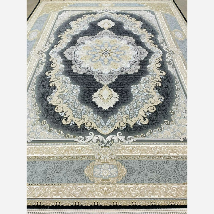 فرش 1200 شانه طرح ویکتوریا دودی اکرولیک (پس کرایه)