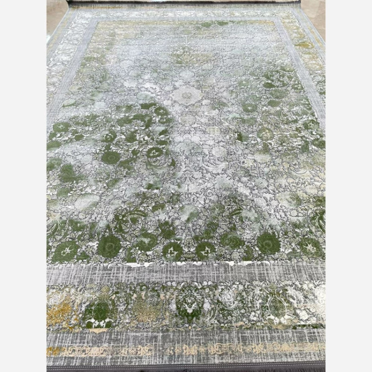 فرش 1200 شانه طرح 8050 سبز اکرولیک (پس کرایه)