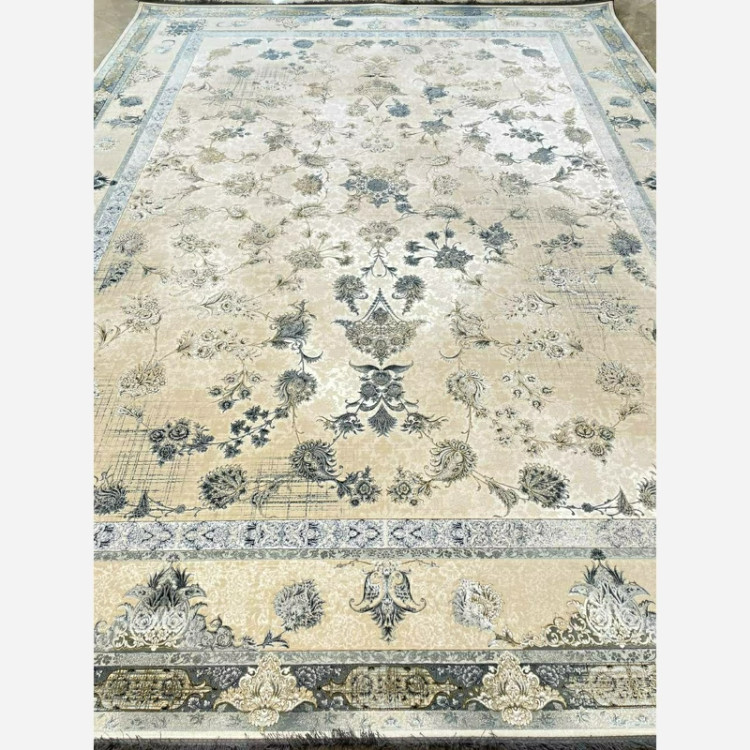 فرش 1200 شانه طرح میلان بژ اکرولیک (پس کرایه)