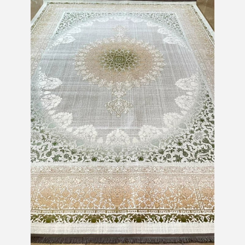 فرش 1200 شانه طرح 8030 سفید اکرولیک (پس کرایه)