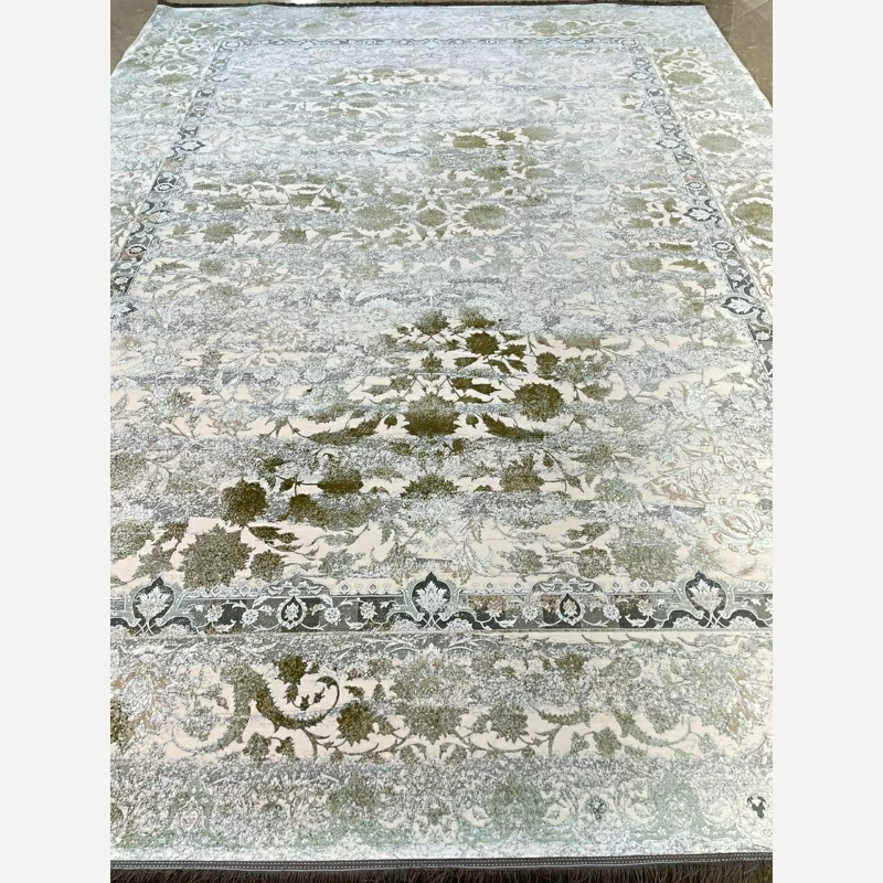 فرش 1200 شانه طرح مارال سفید اکرولیک (پس کرایه)