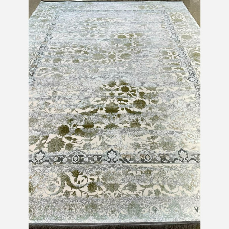 فرش 1200 شانه طرح مارال سفید اکرولیک (پس کرایه)
