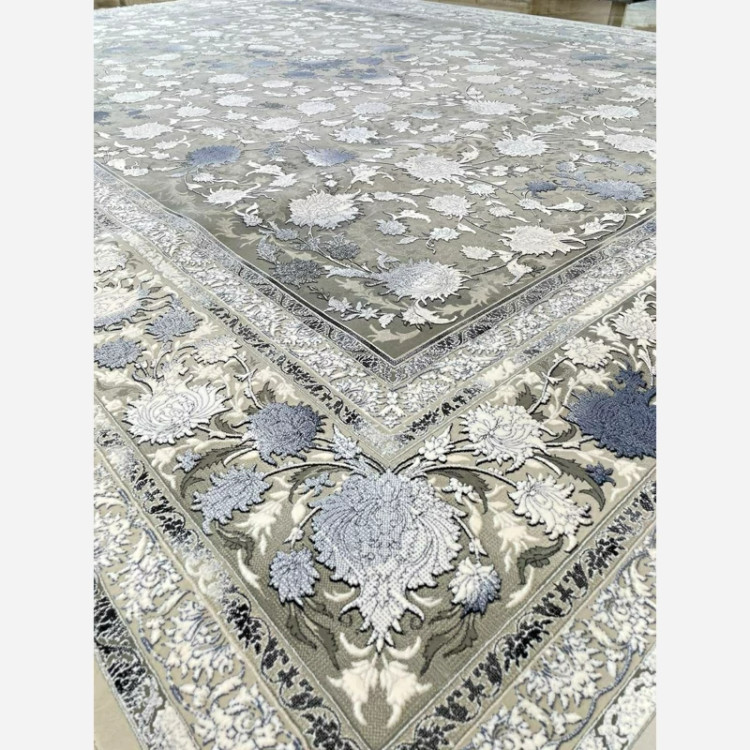 فرش 1200 شانه طرح شاهکار فیلی آبی اکرولیک (پس کرایه)