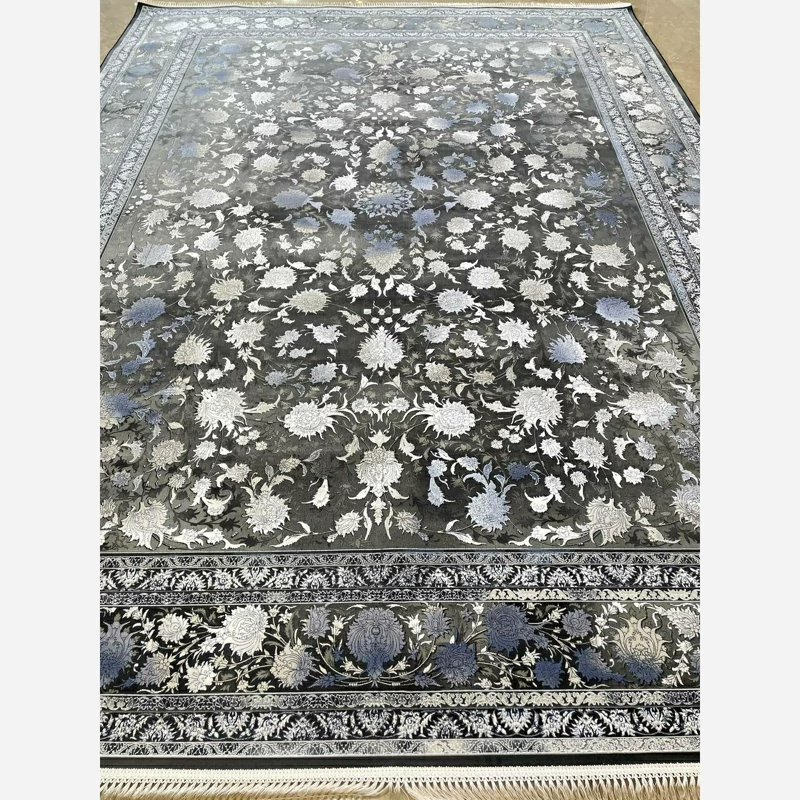 فرش 1200 شانه طرح شاهکار دودی اکرولیک (پس کرایه)