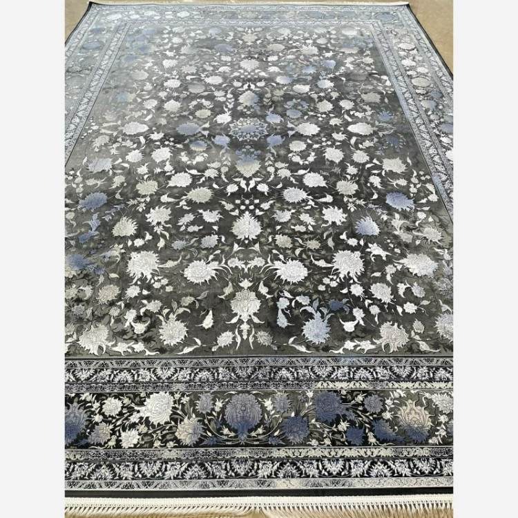 فرش 1200 شانه طرح شاهکار دودی اکرولیک (پس کرایه)