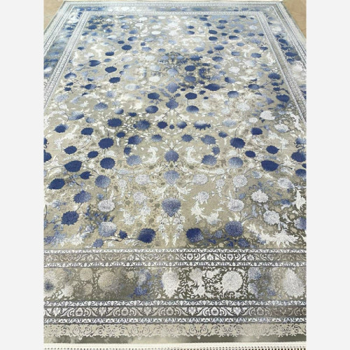 فرش 1200 شانه طرح شهرزاد آبی اکرولیک (پس کرایه)