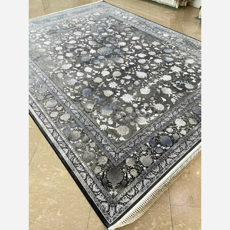 فرش 1200 شانه طرح شاهکار دودی اکرولیک (پس کرایه)