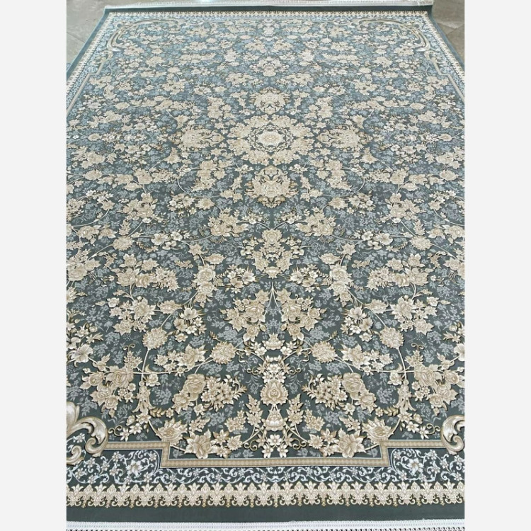 فرش 1200 شانه طرح لینا نقره ای اکرولیک (پس کرایه)