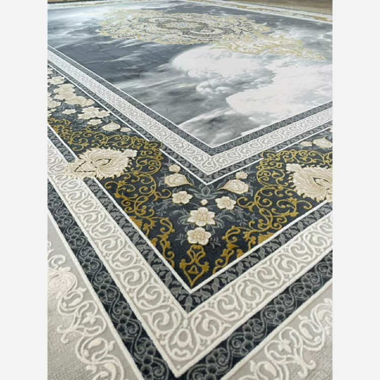 فرش 1200 شانه طرح تینا دودی اکرولیک (پس کرایه)