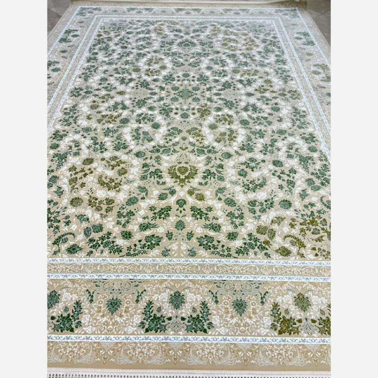 فرش 1200 شانه طرح آرام بژ اکرولیک (پس کرایه)
