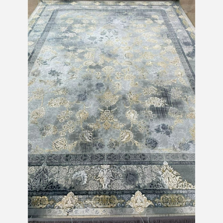 فرش 1200 شانه طرح میلان نقره ای اکرولیک (پس کرایه)