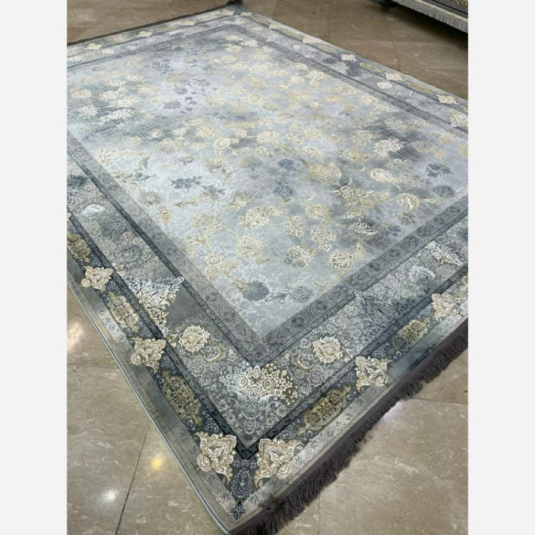 فرش 1200 شانه طرح میلان نقره ای اکرولیک (پس کرایه)