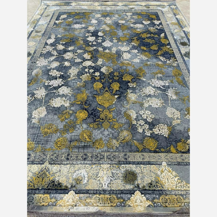 فرش 1200 شانه طرح میلان دودی اکرولیک (پس کرایه)