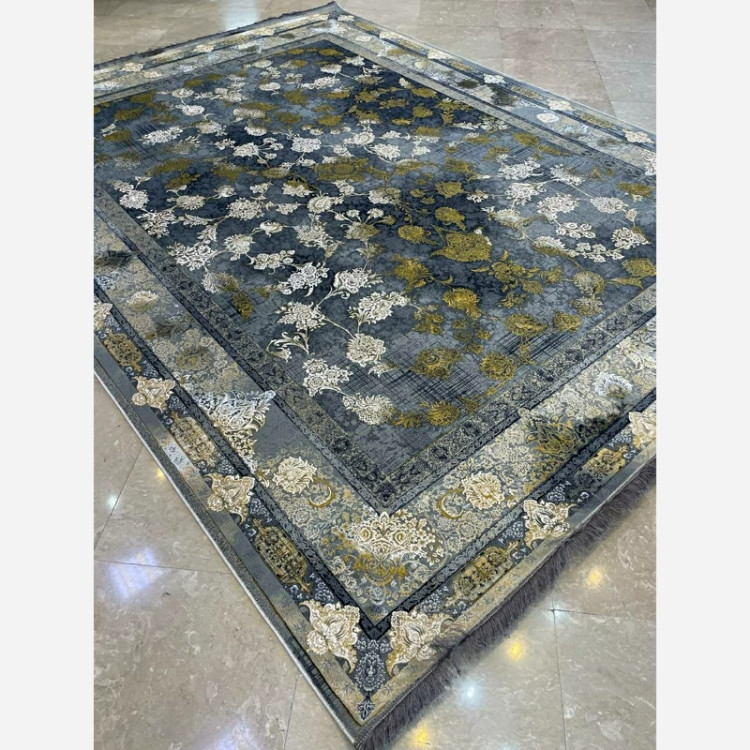 فرش 1200 شانه طرح میلان دودی اکرولیک (پس کرایه)