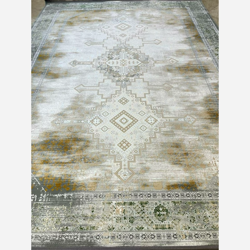 فرش 1200 شانه طرح سیروان نقره ای اکرولیک (پس کرایه)