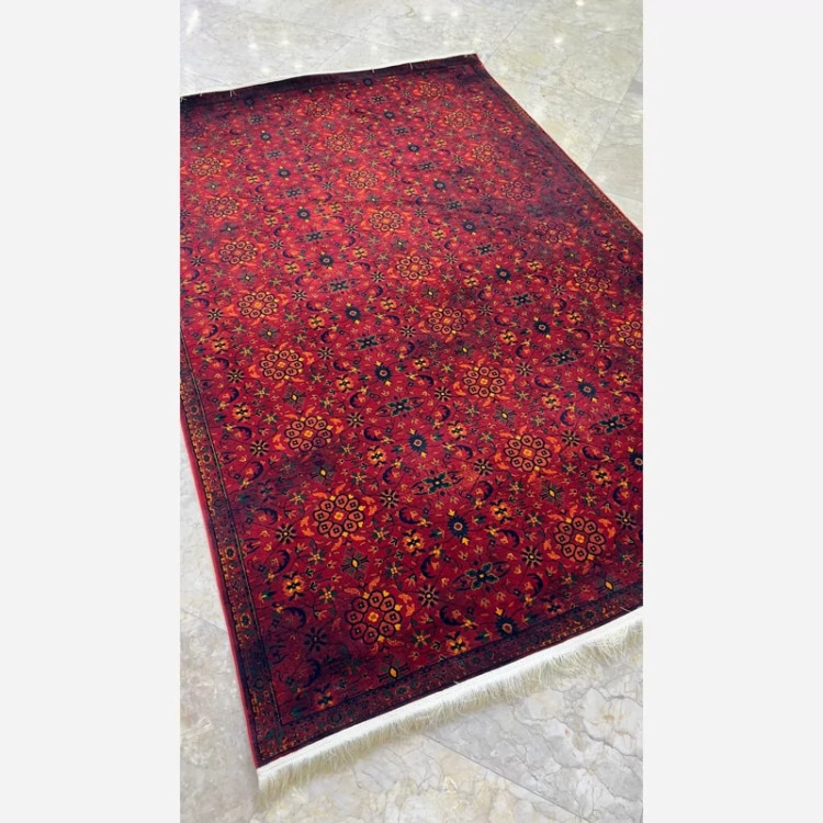 فرش 700 شانه قرمز طرح بلوچ 2710