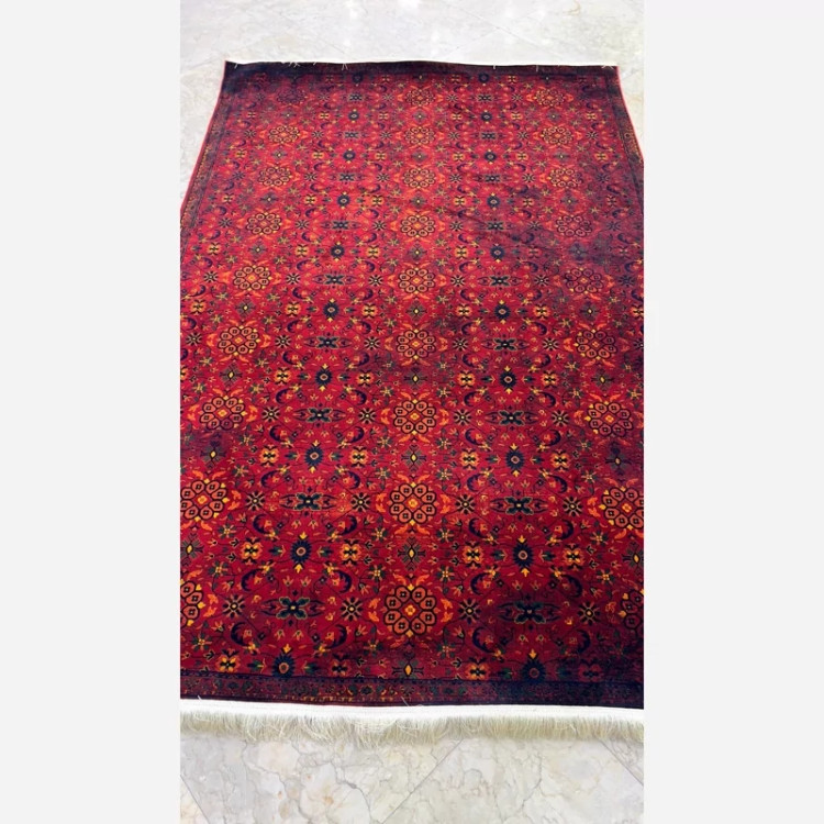 فرش 700 شانه قرمز طرح بلوچ 2710