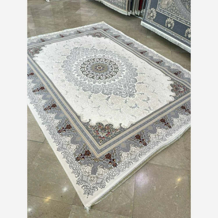 فرش 700 شانه سروین کرم اکرولیک (پس کرایه)
