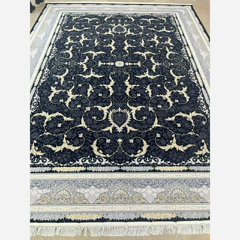 فرش 700 شانه لوتوس سرمه ای اکرولیک (پس کرایه)