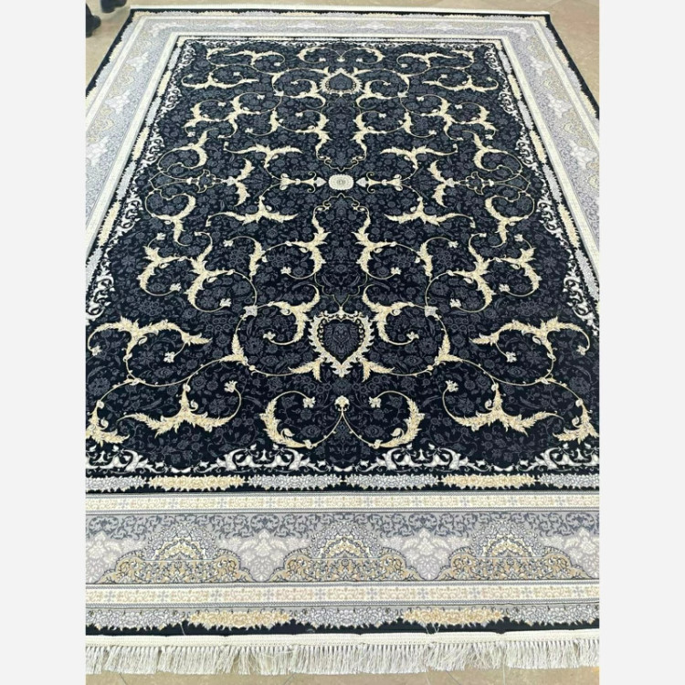 فرش 700 شانه لوتوس سرمه ای اکرولیک (پس کرایه)