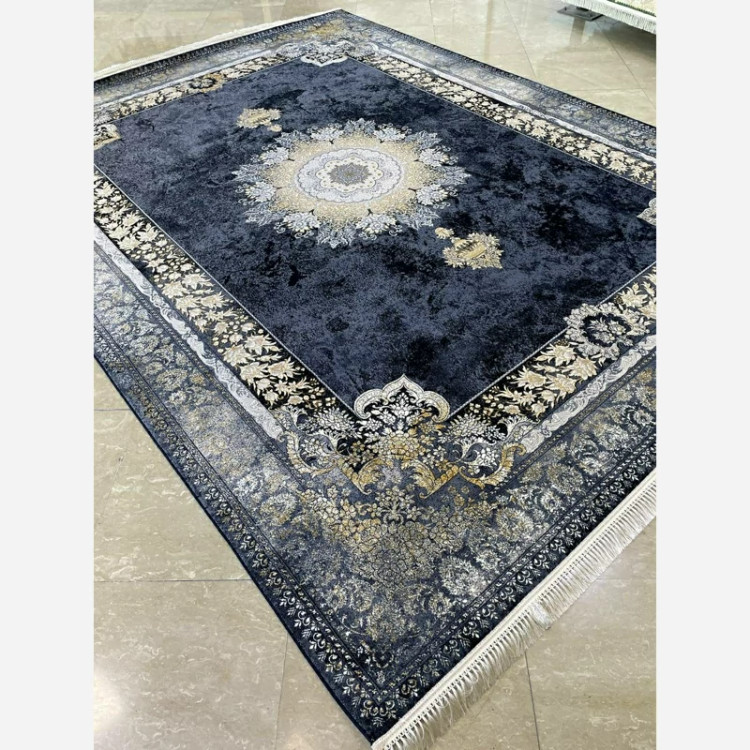 فرش 700 شانه نسیم سرمه ای اکرولیک (پس کرایه)