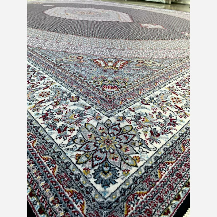 فرش 700 شانه 70030 سرمه ای اکرولیک (پس کرایه)