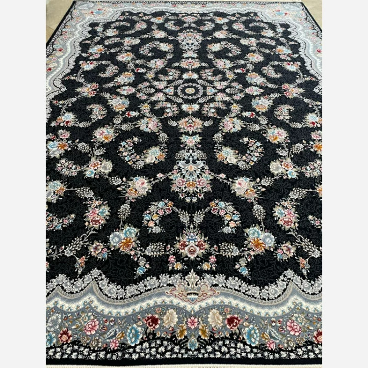 فرش 700 شانه رز سرمه ای اکرولیک (پس کرایه)