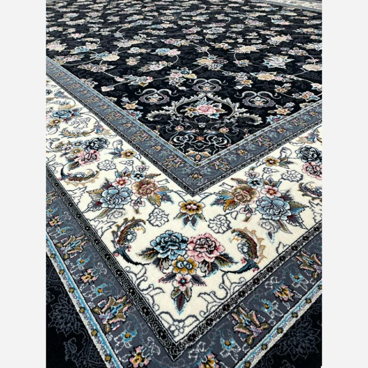 فرش 700 شانه گیلدا سرمه ای اکرولیک (پس کرایه)