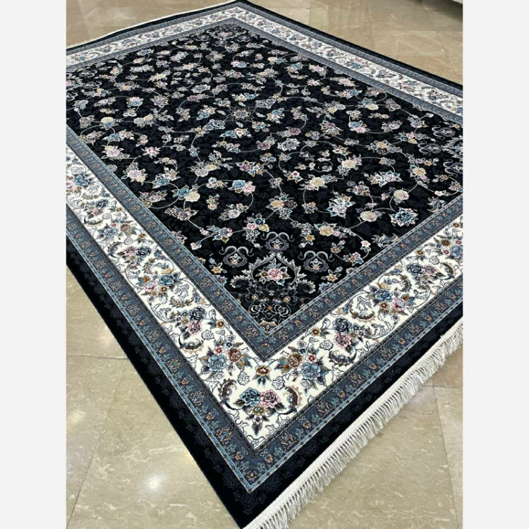 فرش 700 شانه گیلدا سرمه ای اکرولیک (پس کرایه)