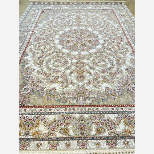 فرش 1200 شانه تبریز مه گل فیلی اکرولیک (پس کرایه)