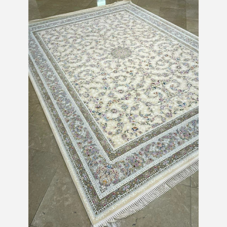 فرش 1200 شانه تبریز بهار کرم اکرولیک (پس کرایه)