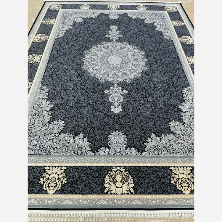 فرش 1200 شانه پانیز سرمه ای تمام اکرولیک (پس کرایه)