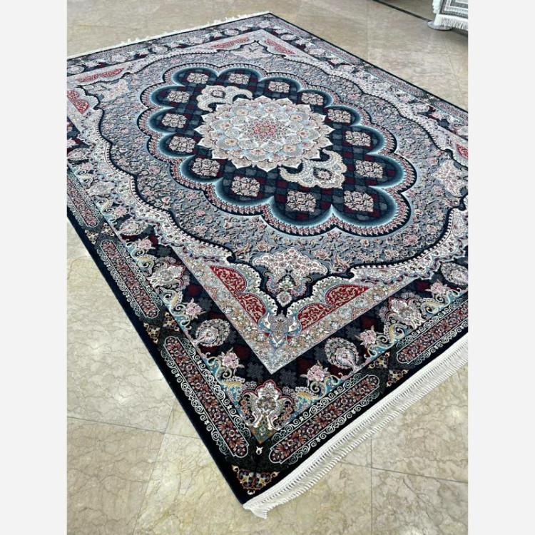 فرش 1200 شانه سامی سرمه ای اکرولیک (پس کرایه)