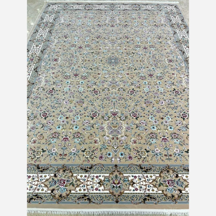 فرش 1200 شانه کیمیای سعادت بژ اکرولیک (پس کرایه)