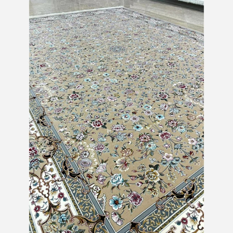 فرش 1200 شانه کیمیای سعادت بژ اکرولیک (پس کرایه)