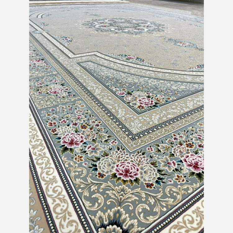 فرش 1200 شانه بوستان بژ اکرولیک (پس کرایه)