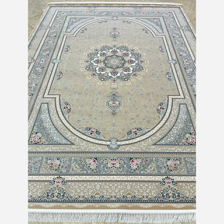 فرش 1200 شانه بوستان بژ اکرولیک (پس کرایه)